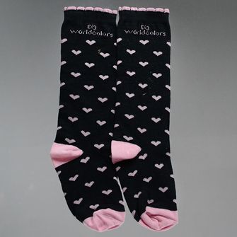 Meia Cano Longo Corações - 144001