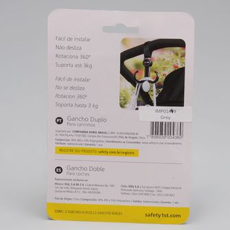 Gancho Para Carrinho Com 2 Unidades - IMP01449