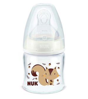 Mamadeira Recém Nascido 90ml NUK - Neutra