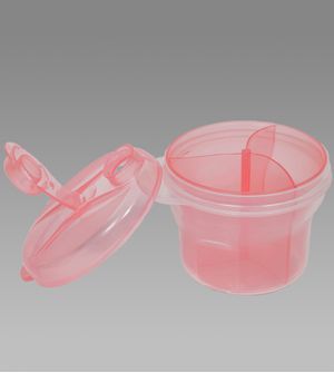 Pote para Leite em Pó Rosa - 7761