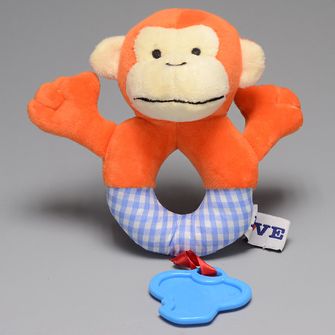 Chocalho com Mordedor Animais Macaquinho - 3079