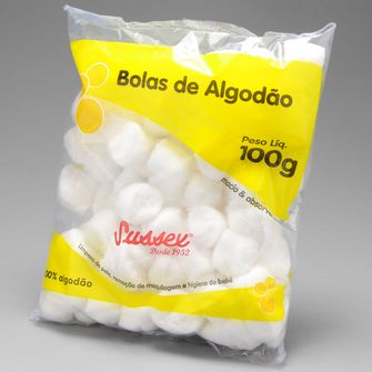 Algodão Bola Branca