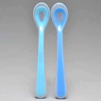 Kit Colher de Silicone com 2 Unidades - 1020 Azul