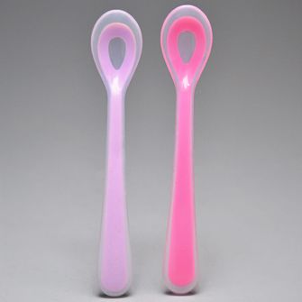 Kit Colher de Silicone com 2 Unidades - 1020 Rosa