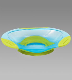 Pratinho Fun com Ventosa Azul