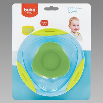 Pratinho Bowl com Ventosa Azul