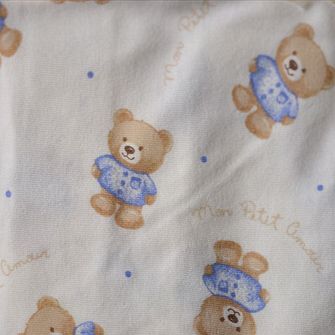 Fronha Petit Azul Malha com 2 Unidades