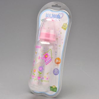 Mamadeira Natural Color Orto 250ml Rosa