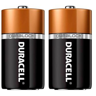 Pilha Duracell C Média com 2 Unidades
