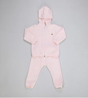 Conjunto Moletom com Capuz Pérola