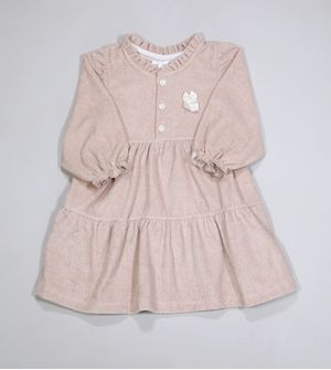 Vestido Manga Longa Lacinho