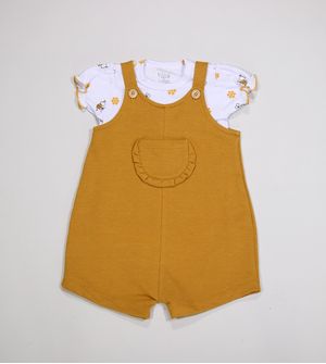 Jardineira/Blusa Caramelo - 251410