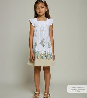 Vestido Catarina Flores - 3100130