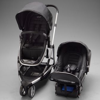Carrinho Travel System Sky Trio com Bebê Conforto e Base
