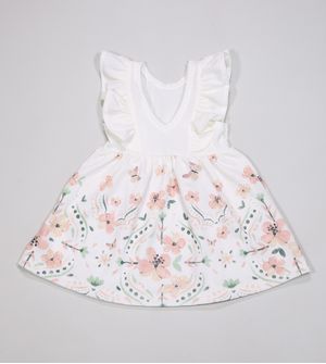 Vestido Flor e Brilho - 2100132