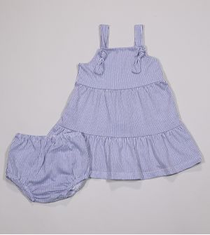 Vestido Com Calcinha Listras - 4237