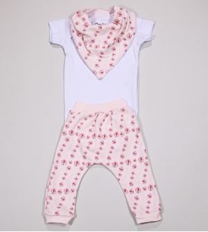 Conjunto Body Com Babador Butterfly - 10682