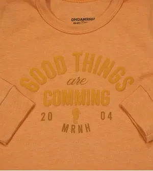 Camiseta Manga Longa Good Things - 1251041