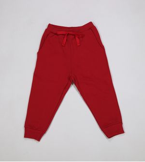 Calça Moletom Basic Vermelho - 0491