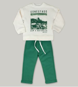 Conjunto Moletom Conectado com a Nartureza - 48020