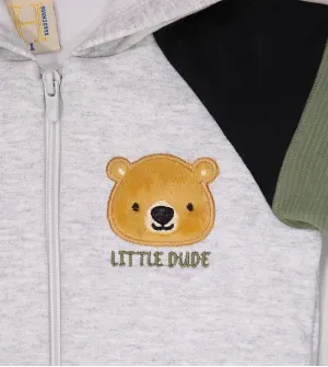 Conjunto Moletom Little Dude com Capuz - 14760A