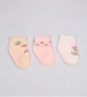 Kit Meia Colorida RN com 3 Unidades - 300694