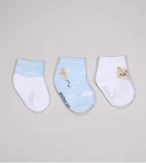 Kit Meia Colorida RN com 3 Unidades - 300695