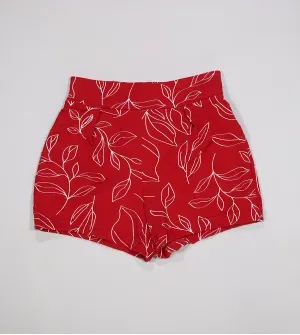 Conjunto Folhas Vermelho - 46816
