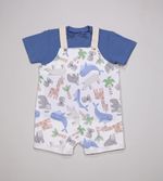 Jardineira-Camiseta
