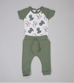 Conjunto Body Dino - 1364PR