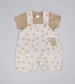 Jardineira-Blusa
