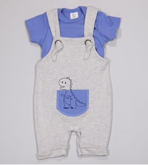 Conjunto Body/Jardineira - 30103