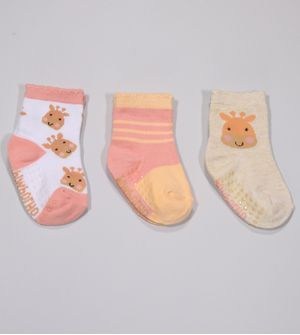 Kit Meia Colorida com 3 Unidades - 3740