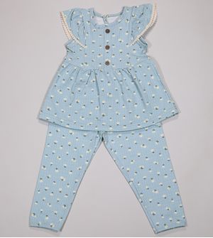 Conjunto Bata Margaridas - 39444
