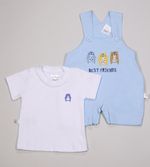 Jardineira-Camiseta