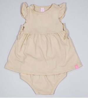 Vestido com Calcinha Ana Bege - 6753