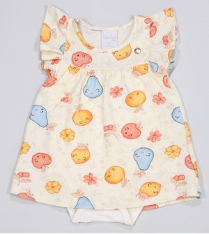 Vestido/Body Frutinhas - 48611
