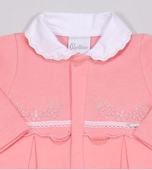 Macacão Floral Coral - 16876