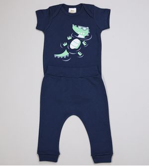 Conjunto Body Jacaré - 1147