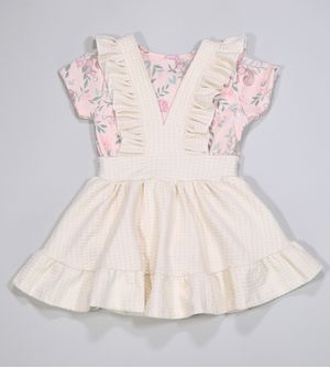Salopete com Blusa Encanto - 2200032