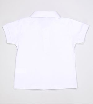 Camiseta Polo Basic Branca - 50661