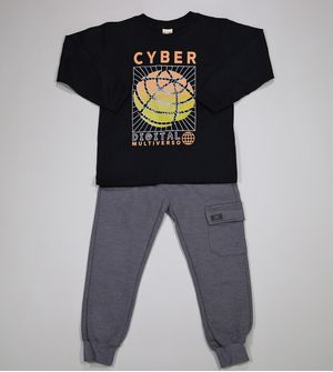 Conjunto Moletom Cyber - 28774