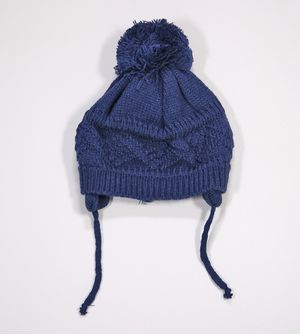 Touca Bebê Acrílica Pompom - 8442