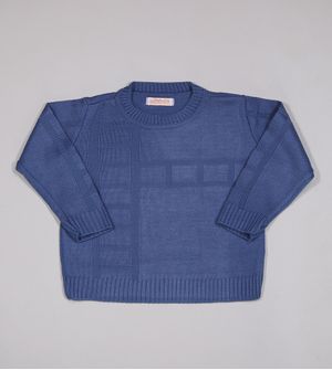 Sweater Tricot Lui - 406 Azul
