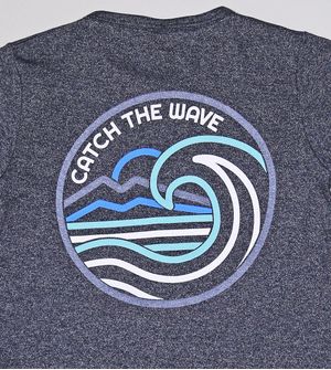 Camiseta Waves Rider - 10203A Preta