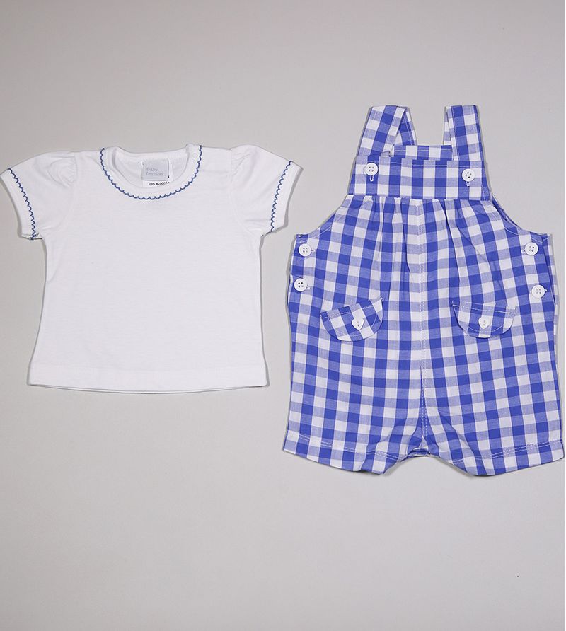 Jardineira-Blusa