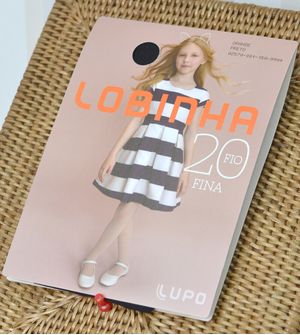 Meia Calça Lobinha Fio 20 Fina - 02570/001 Preta