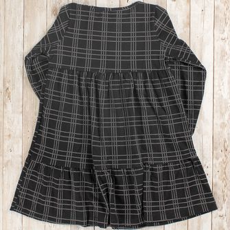 Vestido Manga Longa Babados - 2348