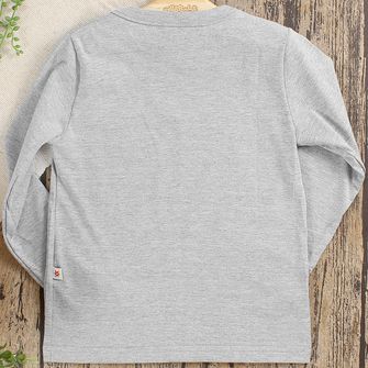 Camiseta Manga Longa Básica - 80090 Cinza