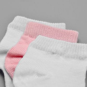 Kit Meia Lisa Baby com 3 Unidades